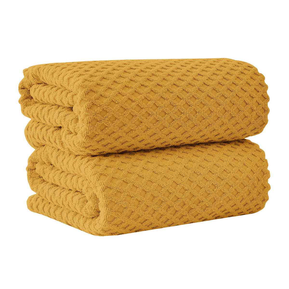 Cotton Diamond Waffle Weave Bath Towel Set – Grayson Collection – view 113