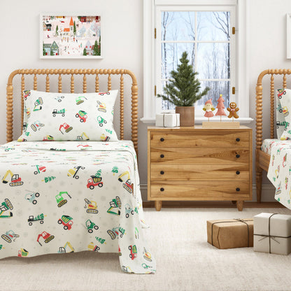 Turkish Cotton Christmas Flannel Sheets – Whittaker Holiday Prints – view 38