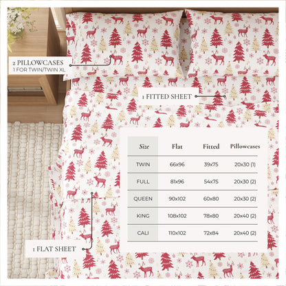 100% Turkish Cotton Flannel Sheet Set – Boulder Collection – view 33