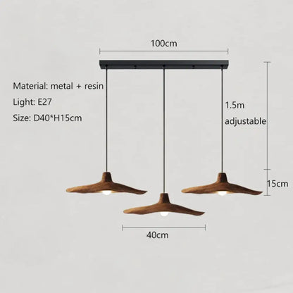 Vintage Wabi-Sabi E27 Pendant Light for Dining Room, 30 or 40 cm – view 13