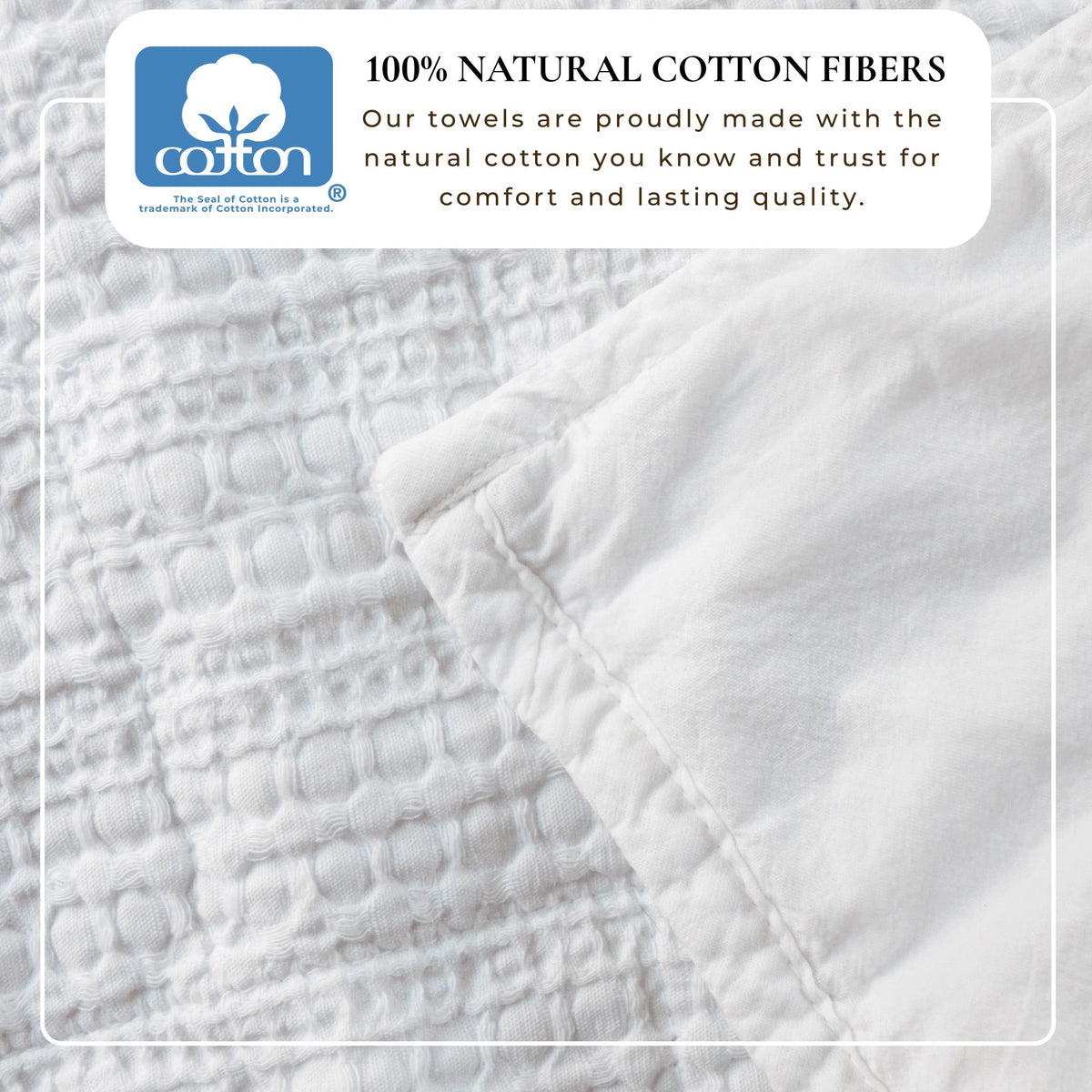 Garment-Washed Cotton Waffle Weave Quilt Set – Genevieve Collection – view 4