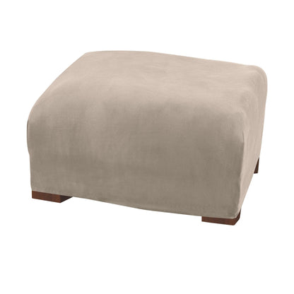 Velvet Stretch Slipcover – Gale Collection Form-Fit Sofa Cover – view 216