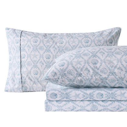 Coastal Printed Microfiber Sheet Set – Newport Collection – view 58