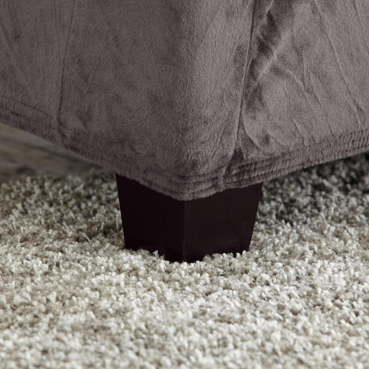 Velvet Stretch Slipcover – Gale Collection Form-Fit Sofa Cover – view 31