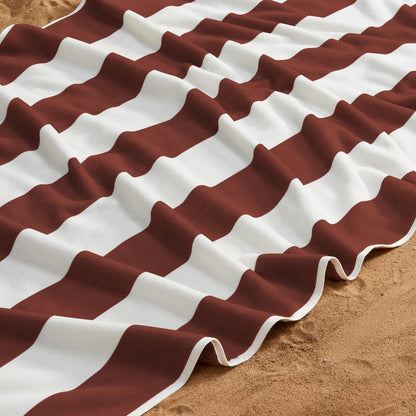 Pastel Striped Cabana Beach Towel – Edgartown Collection – view 124