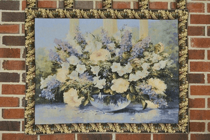 Bouquet of Flowers Lavender Floral Tapestry Wall Hanging, 33 x 24 – view 6