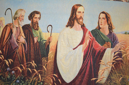 Christus Im Ahrenfeld Woven Wall Tapestry, 43 x 23 Inch Cotton Blend – view 5
