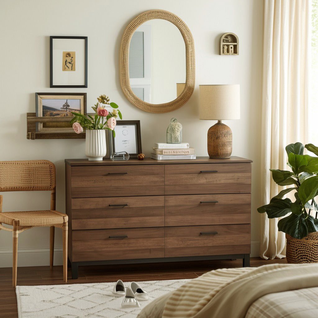 Weston Weathered Mahogany Dresser