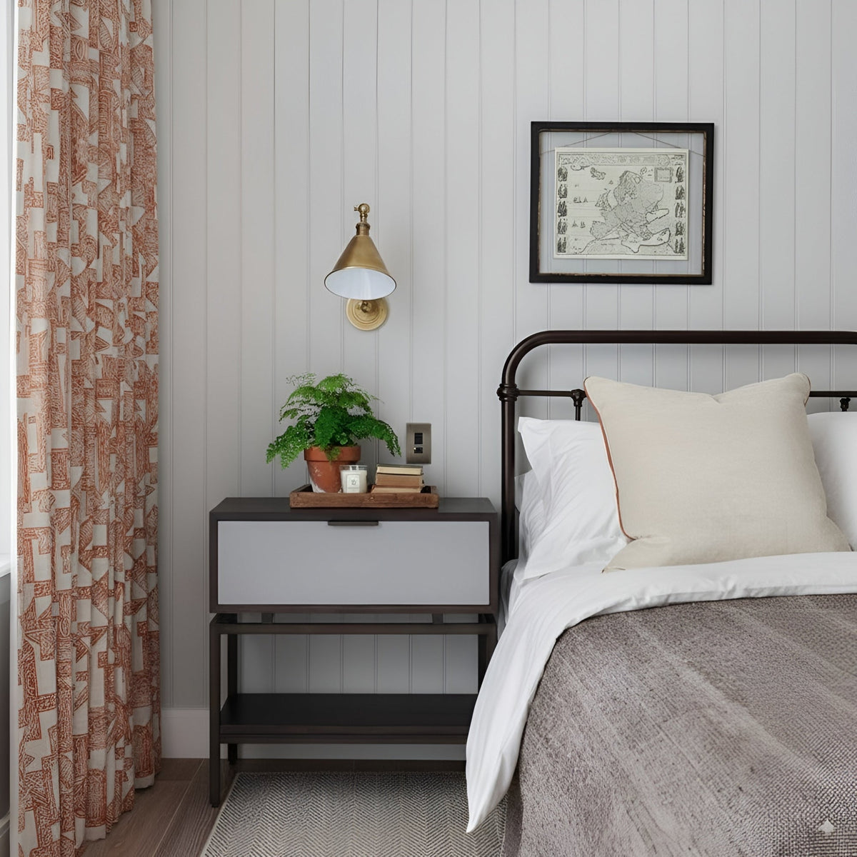 Espresso Finish Wilmar Nightstand