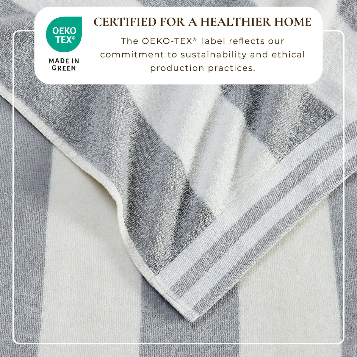 Pastel Striped Cabana Beach Towel – Edgartown Collection – view 32
