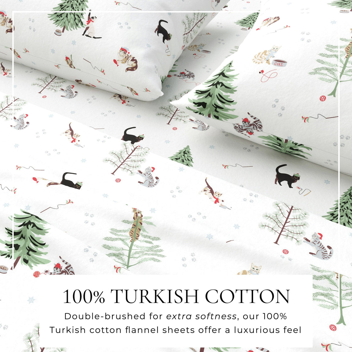 100% Turkish Cotton Flannel Sheet Set – Boulder Collection – view 20