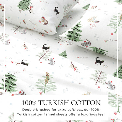 100% Turkish Cotton Flannel Sheet Set – Boulder Collection – view 20