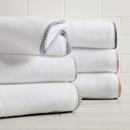 Valery Collection Border-Stitched Cotton 6-Piece Towel Set – view 33