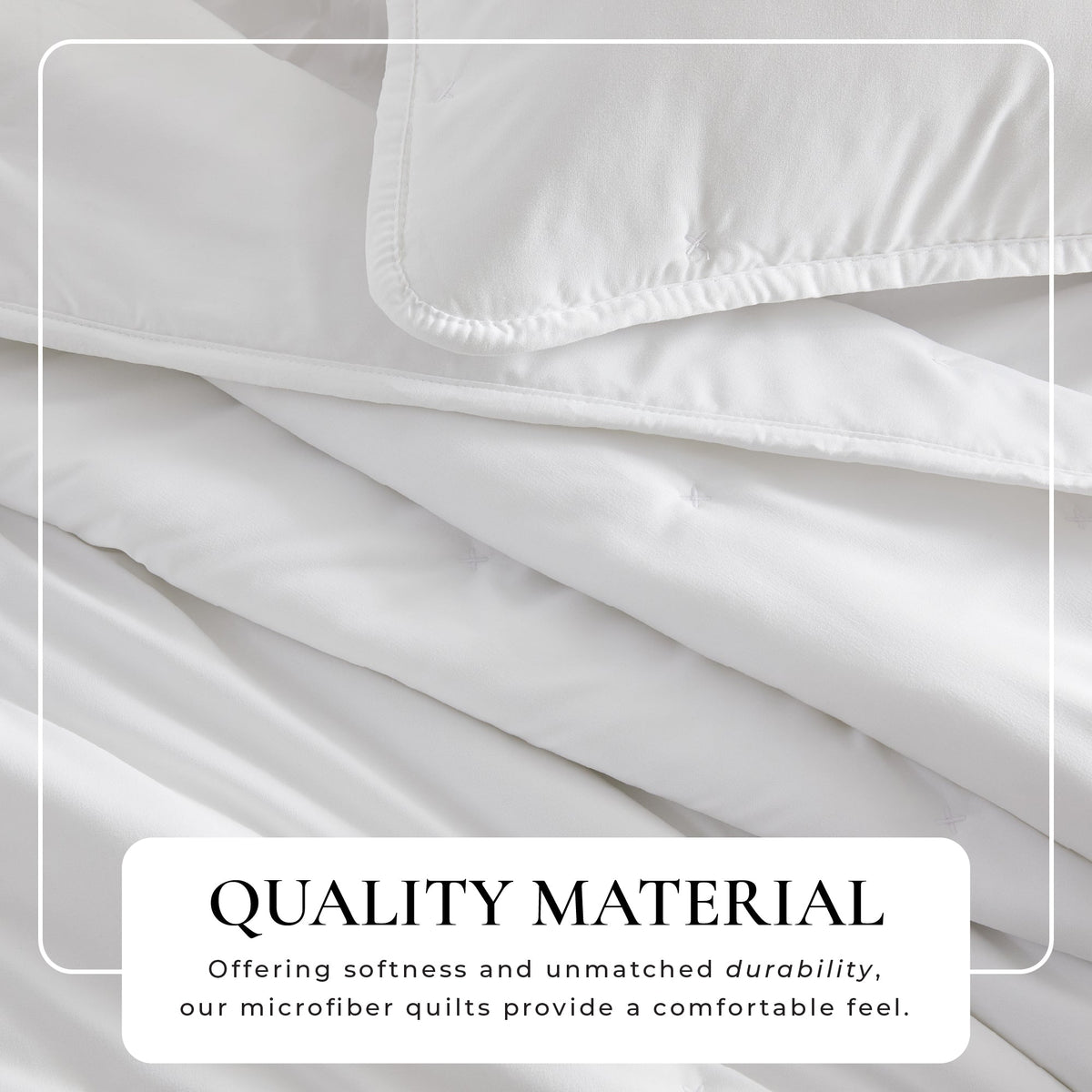 Solid Dot Stitched Quilt Set – Dot-Hemmed Collection – view 2
