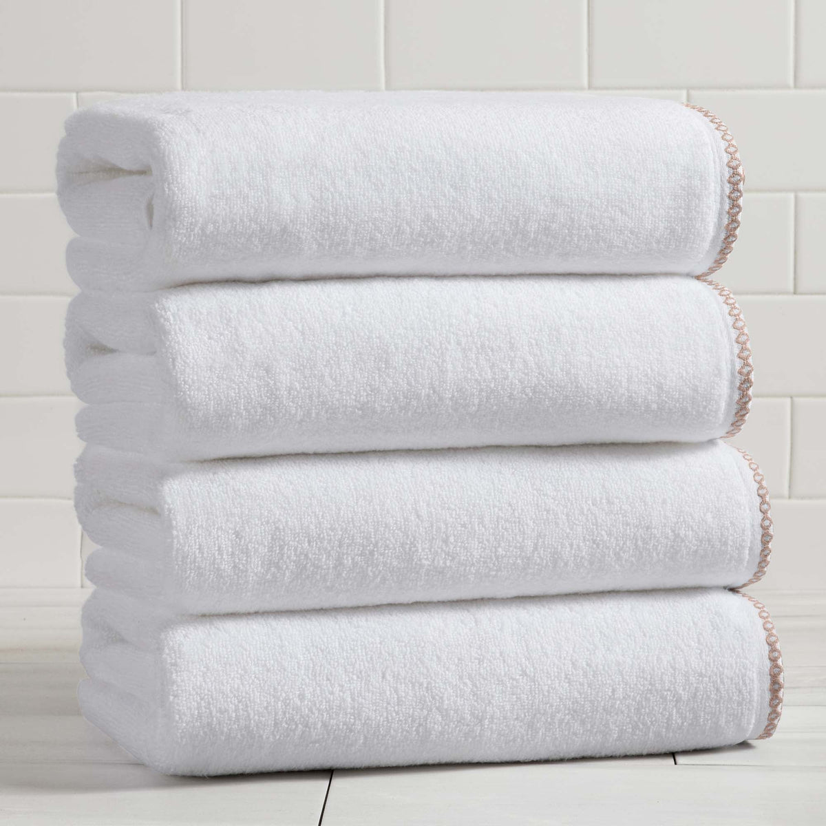 Valery Collection Border-Stitched Cotton 6-Piece Towel Set – view 31
