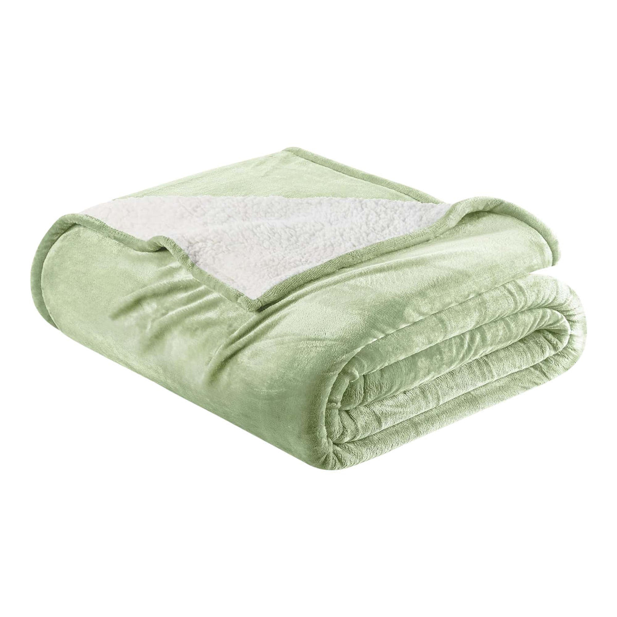 Sherpa Fleece Collection Velvet Plush Sherpa Bed Blanket, Reversible – view 60