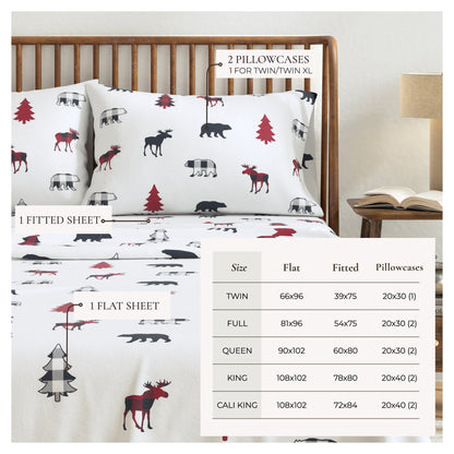 100% Turkish Cotton Flannel Sheet Set – Boulder Collection – view 9