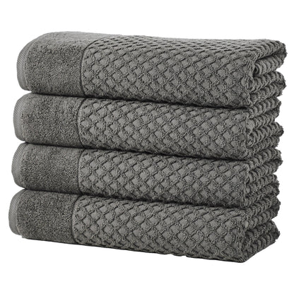 Cotton Diamond Waffle Weave Bath Towel Set – Grayson Collection – view 147