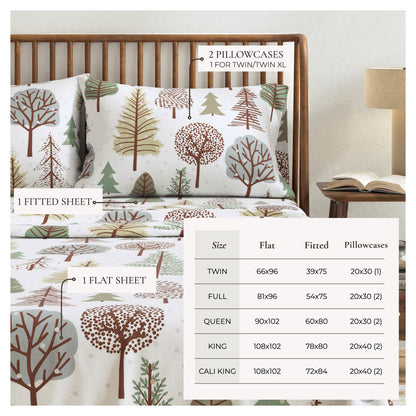 Turkish Cotton Flannel Sheet Set – Stratton Collection – view 20