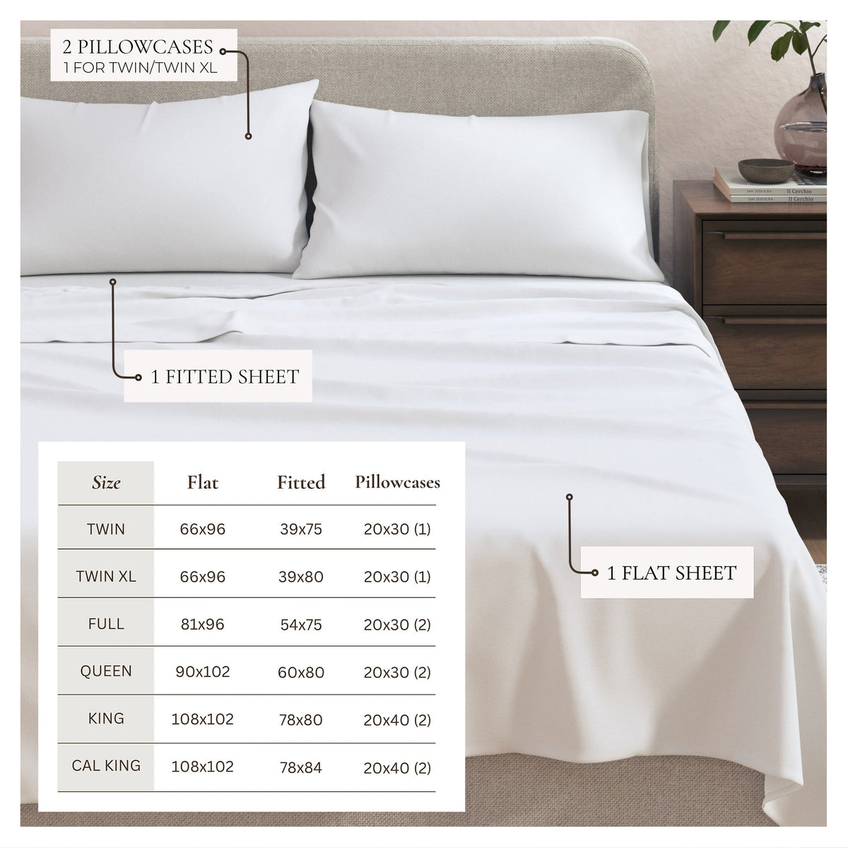 Heathered Jersey Knit Sheet Set – Carmen Collection – view 3
