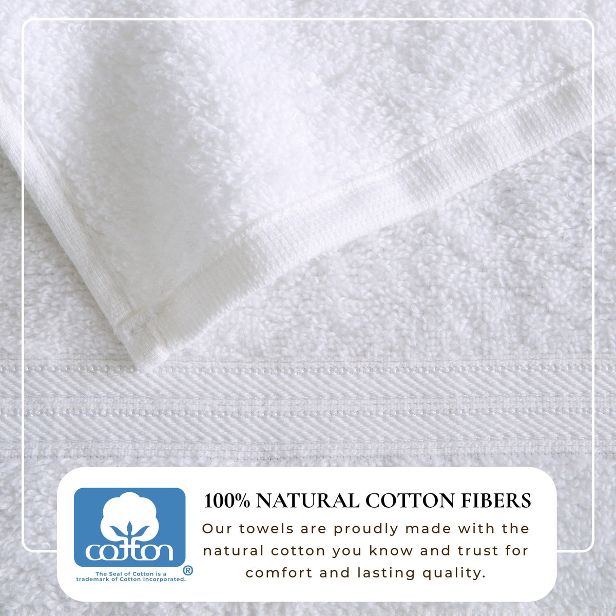 Cooper Collection Cotton Terry Bath Towel Set, Lightweight and Soft – view 10