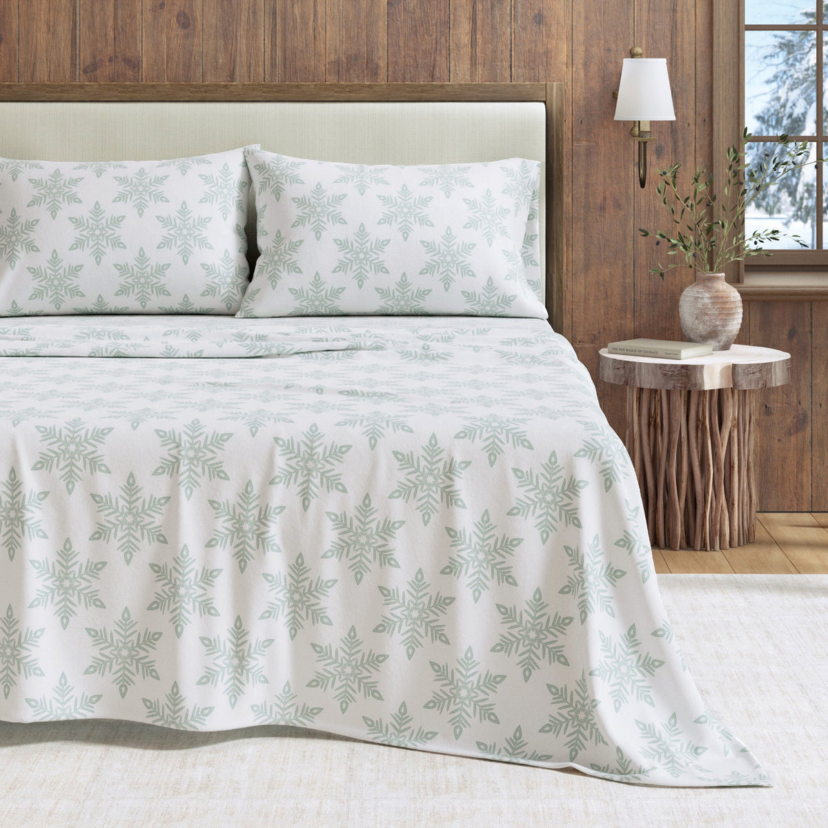 Turkish Cotton Flannel Sheet Set – Belle Collection – view 67