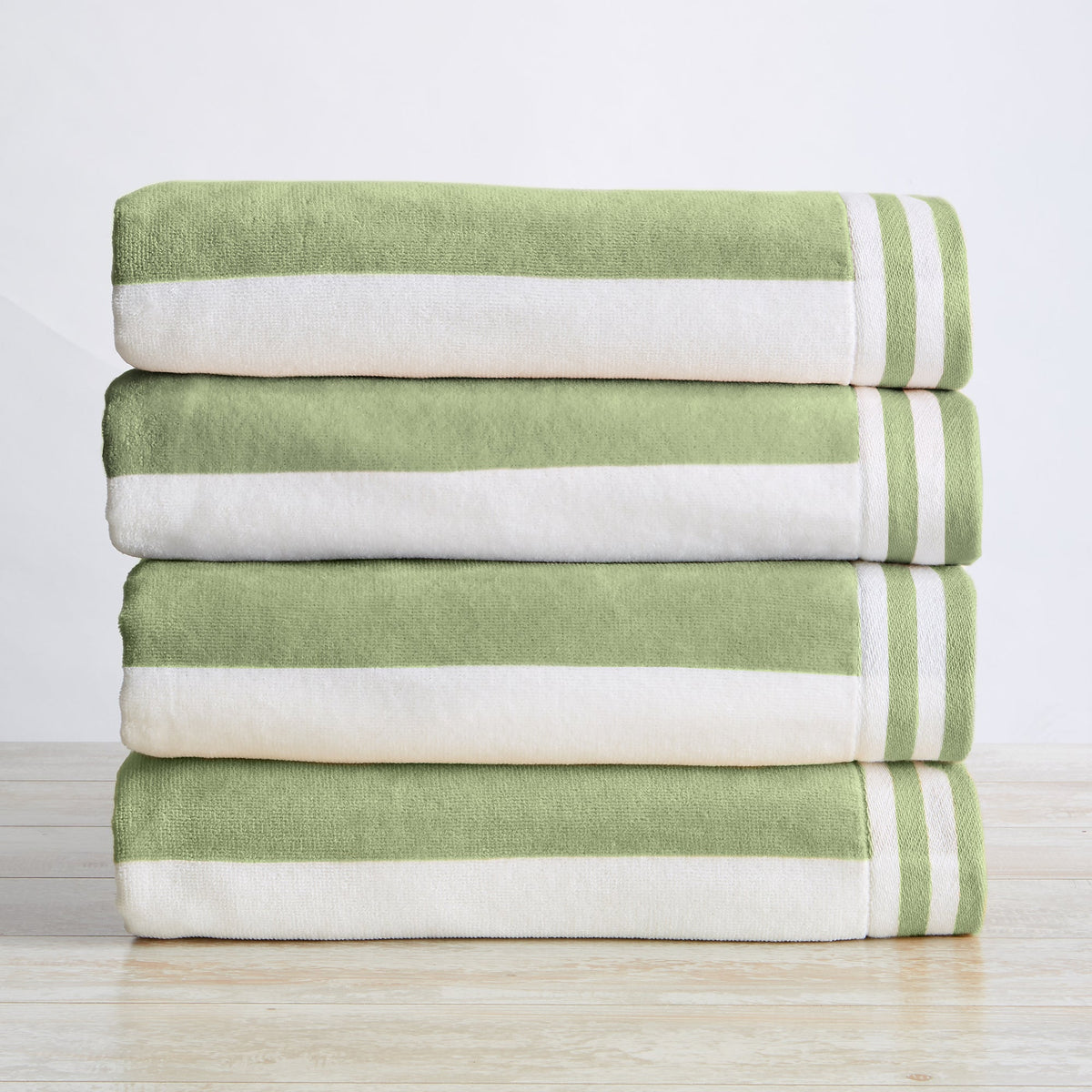 Pastel Striped Cabana Beach Towel – Edgartown Collection – view 97