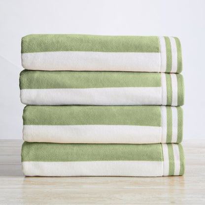 Pastel Striped Cabana Beach Towel – Edgartown Collection – view 97