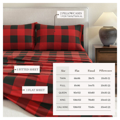 Turkish Cotton Flannel Sheet Set – Belle Collection – view 21