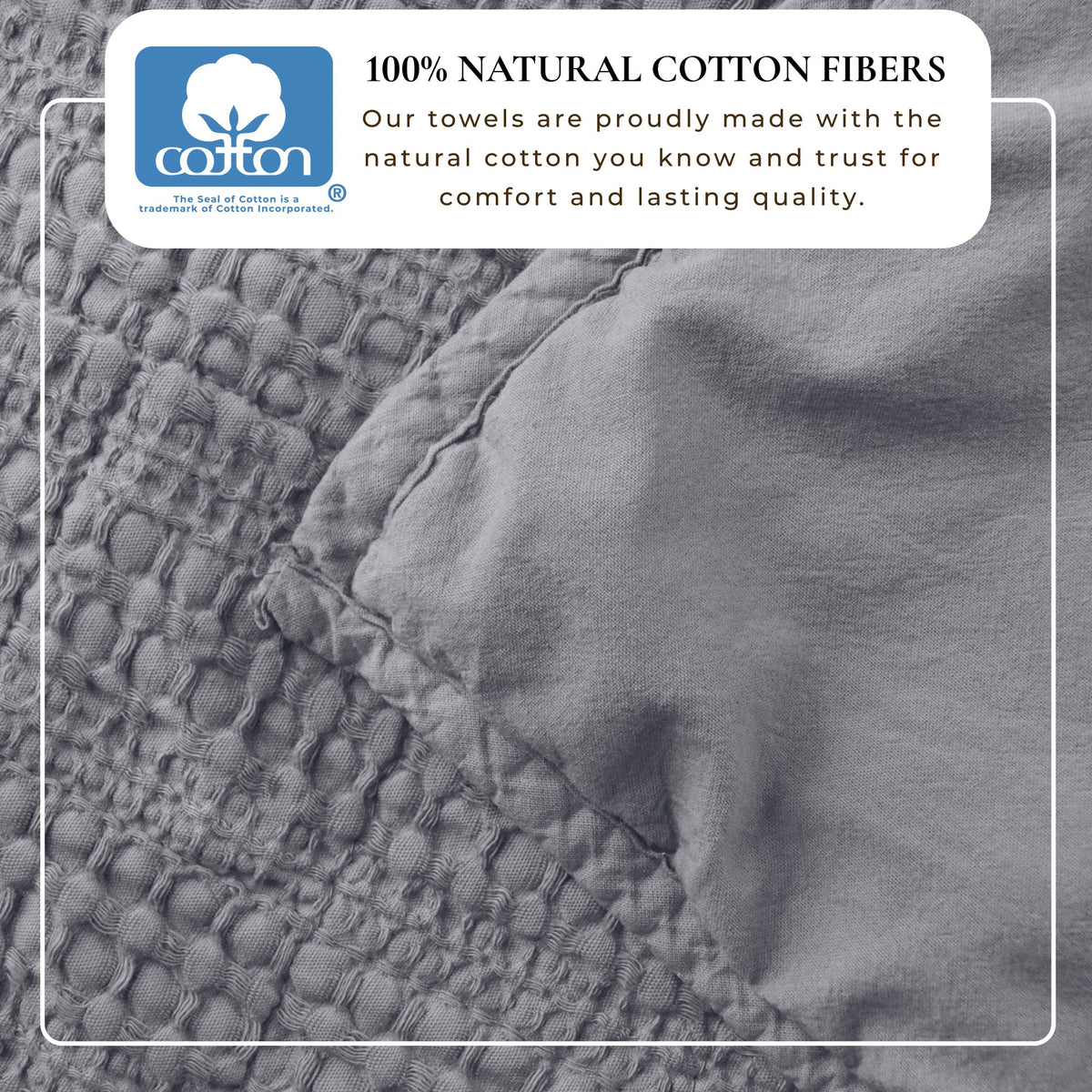 Garment-Washed Cotton Waffle Weave Quilt Set – Genevieve Collection – view 40
