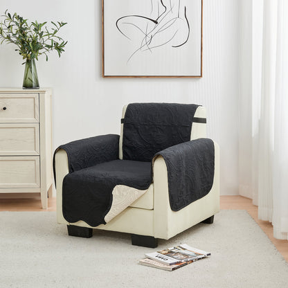 Medallion Stitch Furniture Protector – Elenor Collection Sofa Cover – view 145