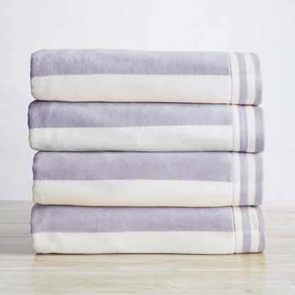 Pastel Striped Cabana Beach Towel – Edgartown Collection – view 55