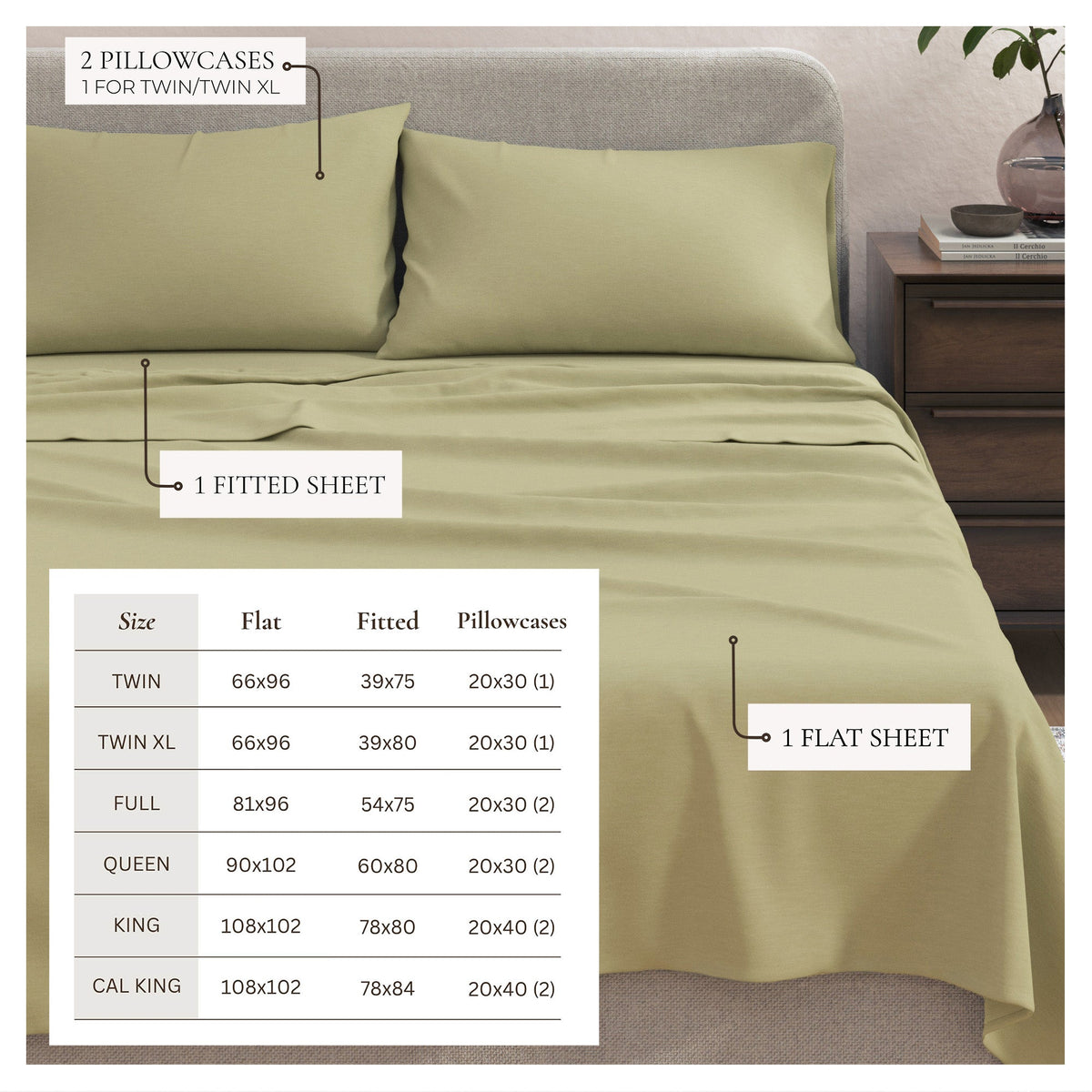 Heathered Jersey Knit Sheet Set – Carmen Collection – view 66