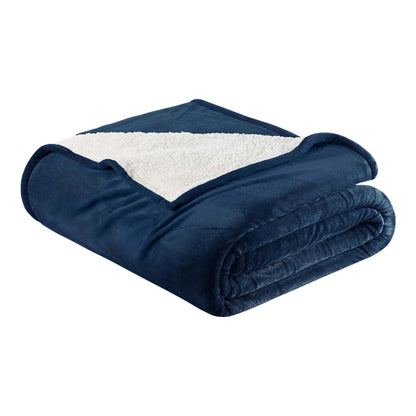 Sherpa Fleece Collection Velvet Plush Sherpa Bed Blanket, Reversible – view 26