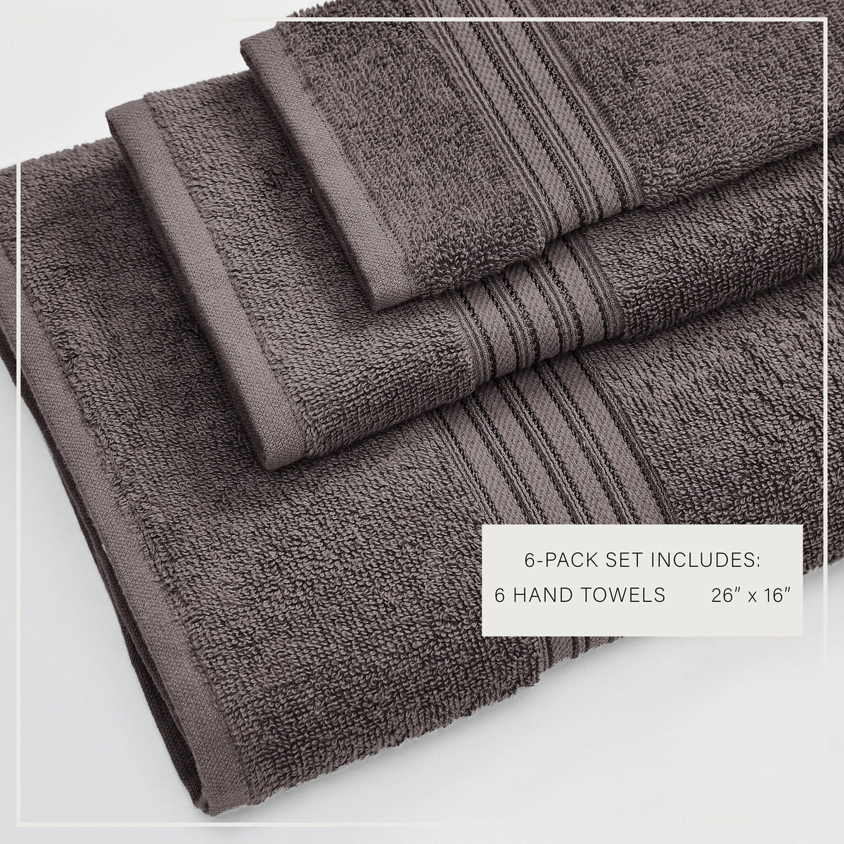 Cooper Collection Cotton Terry Bath Towel Set, Lightweight and Soft – view 160