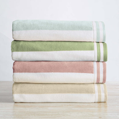 Pastel Striped Cabana Beach Towel – Edgartown Collection – view 109