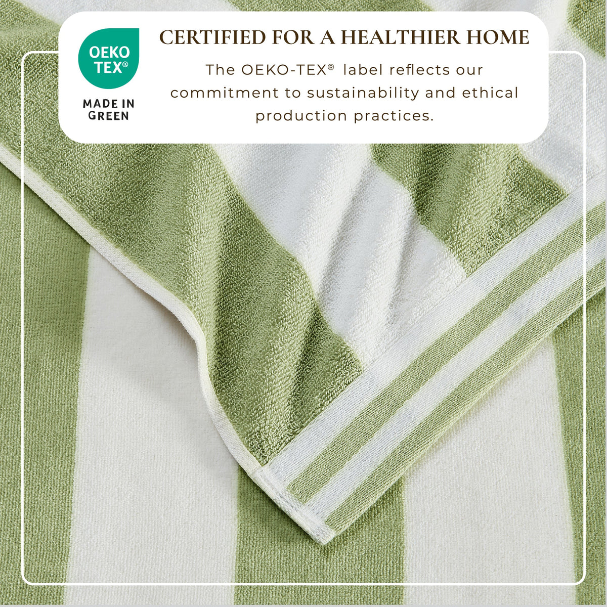 Pastel Striped Cabana Beach Towel – Edgartown Collection – view 110