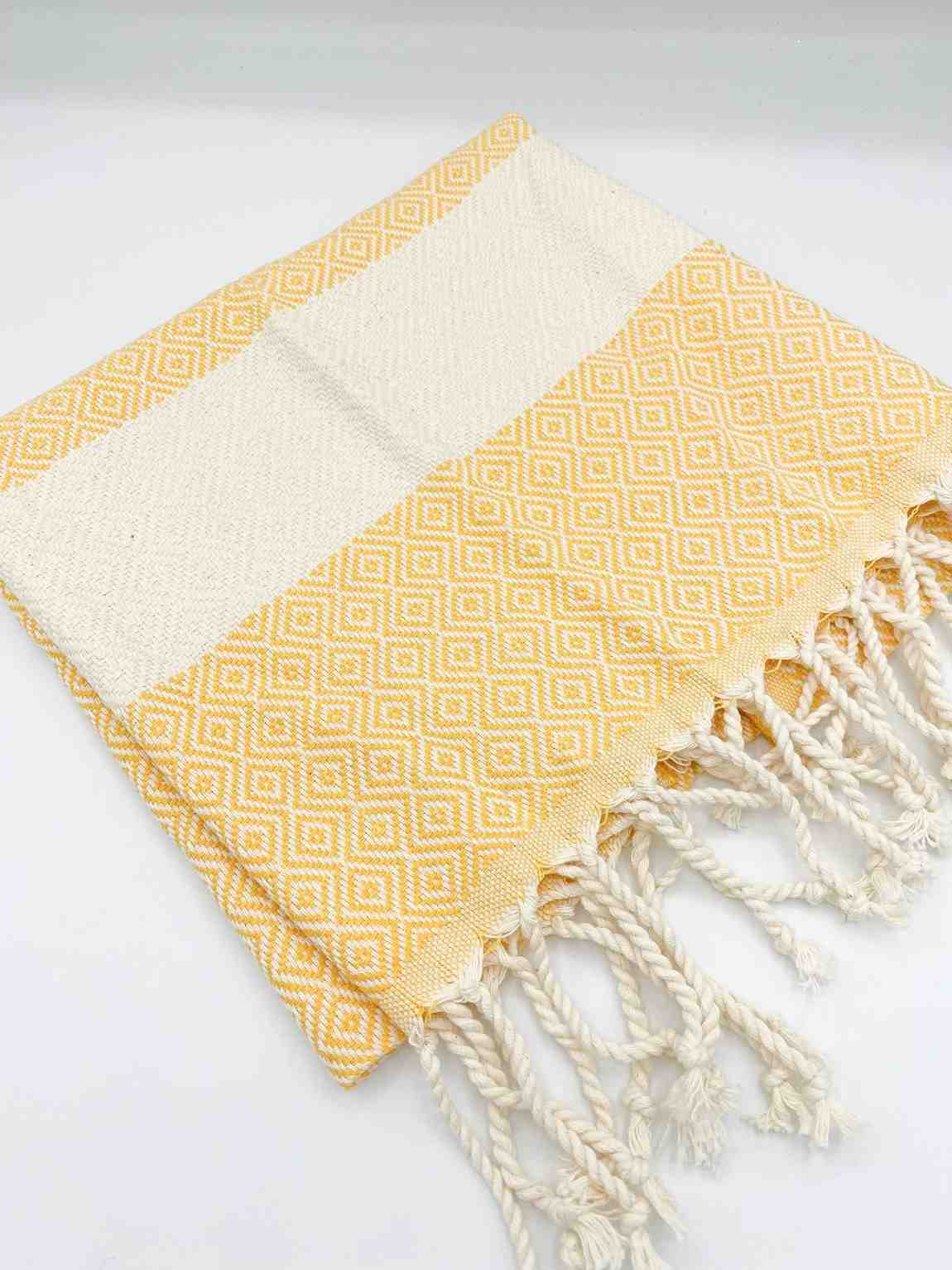 Diamond Weave Cotton Hand Towel, Oversized 16 x 36 Inch Kitchen Towel – view 27