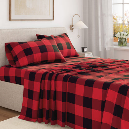 Turkish Cotton Flannel Sheet Set – Belle Collection – view 23