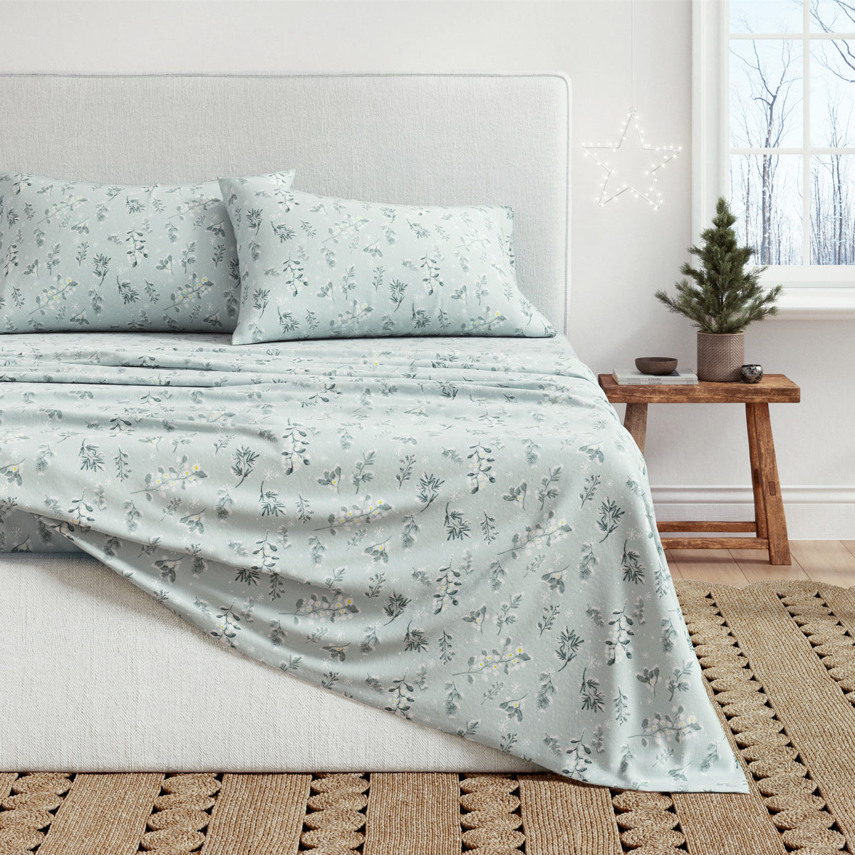 Turkish Cotton Flannel Sheet Set – Belle Collection – view 78