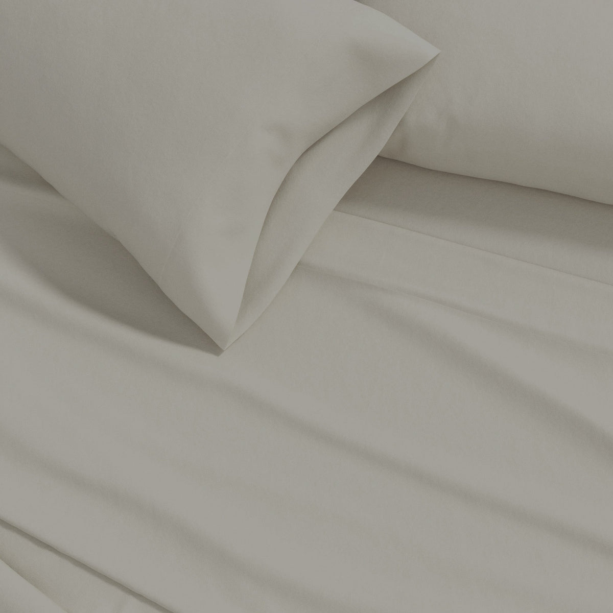 Solid Cotton Flannel Sheet Set – Nordic Collection – view 38