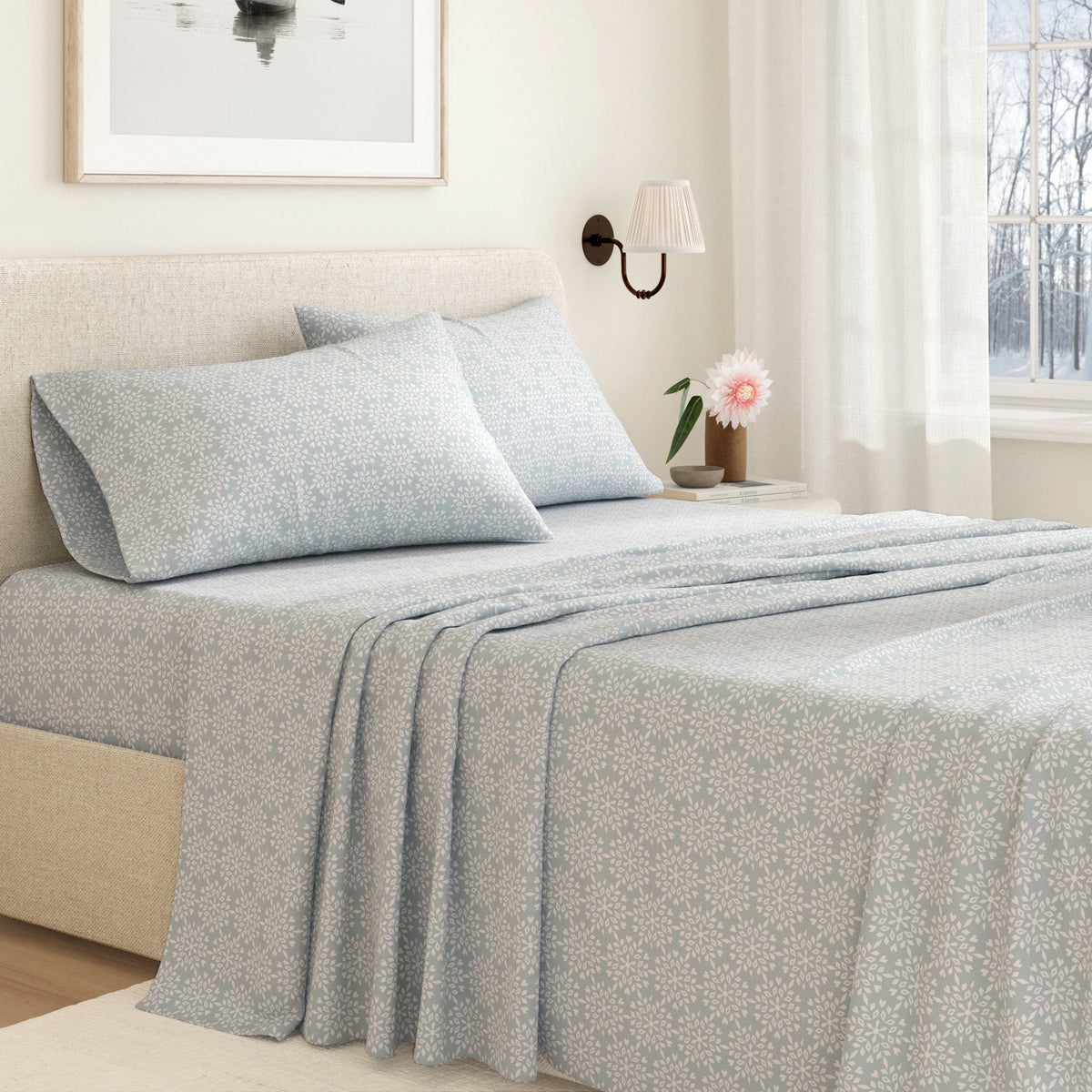Turkish Cotton Flannel Sheet Set – Belle Collection – view 65