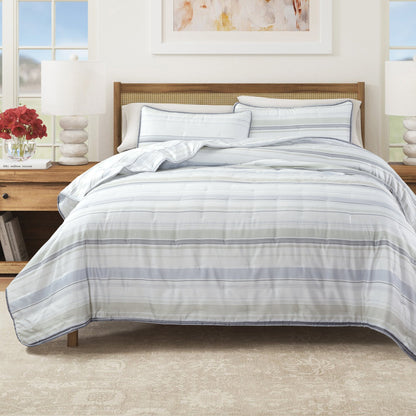 Solid Dot Stitched Quilt Set – Dot-Hemmed Collection – view 13