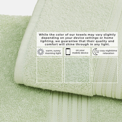 Cooper Collection Cotton Terry Bath Towel Set, Lightweight and Soft – view 66