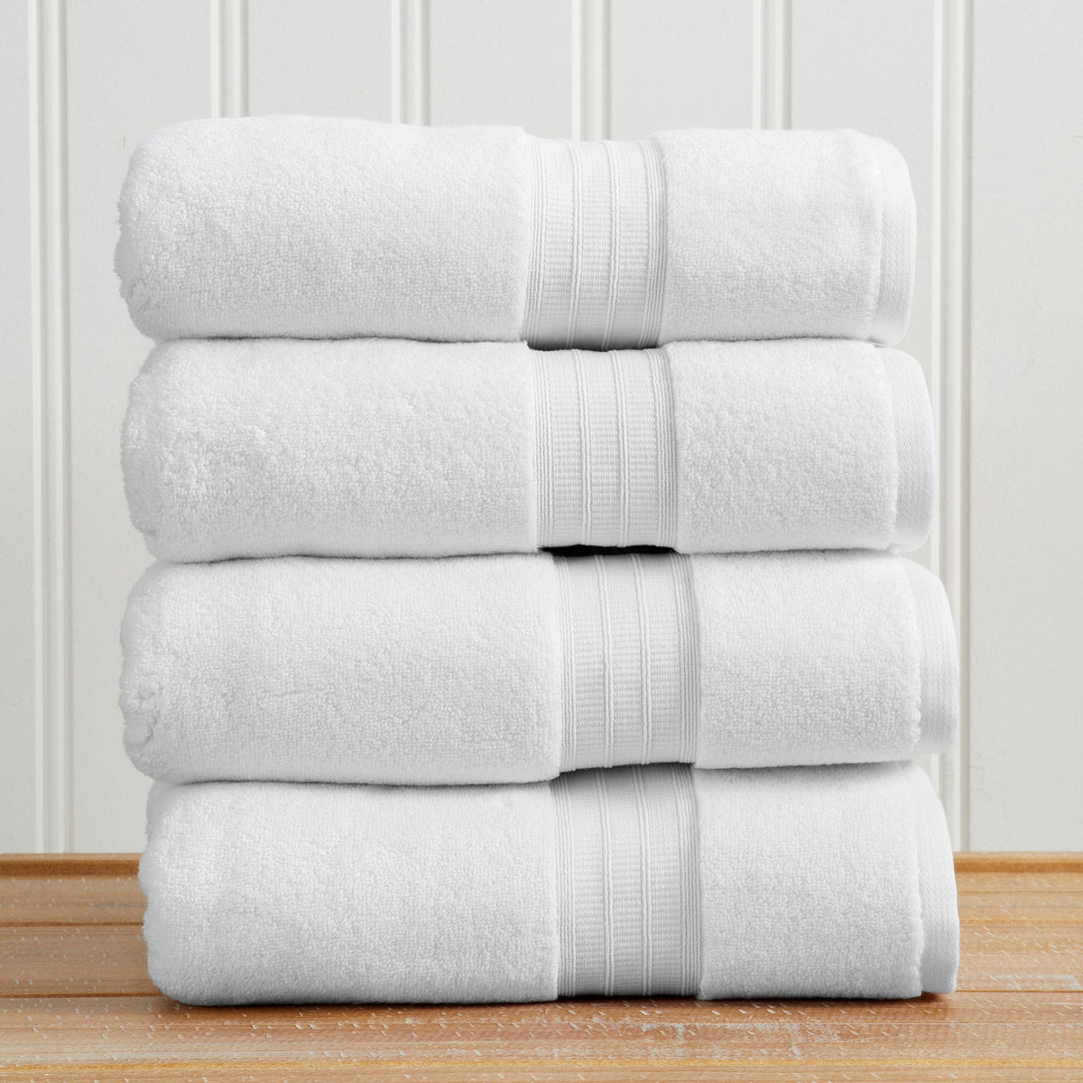100% Cotton Premium Zero-Twist Bath Towel Set – Chiara Collection – view 8