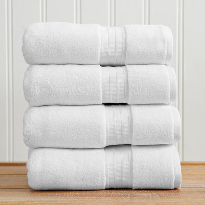 100% Cotton Premium Zero-Twist Bath Towel Set – Chiara Collection – view 8