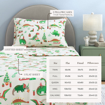 Turkish Cotton Christmas Flannel Sheets – Whittaker Holiday Prints – view 25