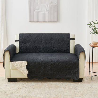 Medallion Stitch Furniture Protector – Elenor Collection Sofa Cover – view 150