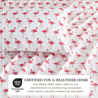 Coastal Printed Microfiber Sheet Set – Newport Collection – view 17