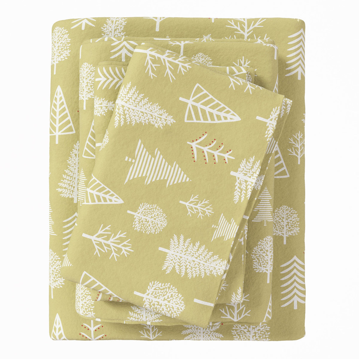 Turkish Cotton Flannel Sheet Set – Lakeview Collection – view 30